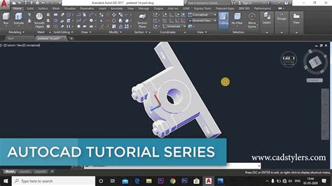 How To Design And Assemble Plummer Block In Autocad Ii Assembly Module
