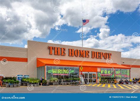 The Home Depot Exterior Editorial Image Image Of Editorial 156937270