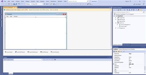 How To Create Notepad In Windows Forms Using C Tutorials Link