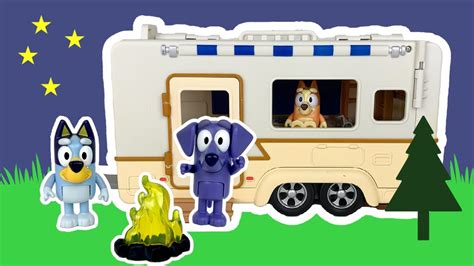 Bluey And Jean Luc Caravan Adventures ‼️ 🌟 Bluey Toys 2023 Bluey