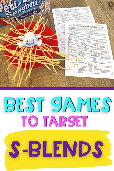Best S Blends Speech Therapy Games Thedabblingspeechie