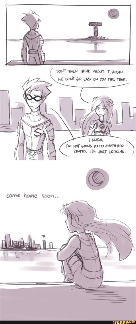 Found On Melissa Favorites Teen Titans Robin Starfire