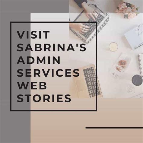 Sabrinas Admin Services Recent Web Stories