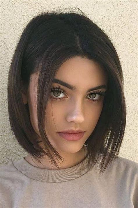 Short Brown Hair Short Hairstyles And Haircuts For Brunette Hair My