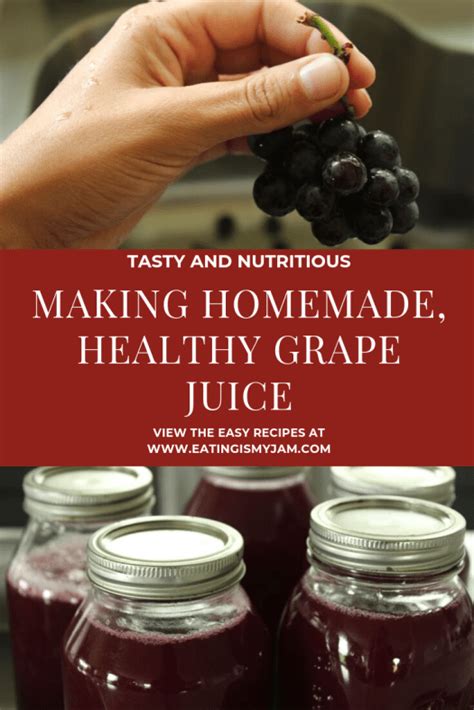 Homemade Grape Juice