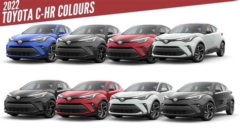 2022 Toyota C Hr All Colour Options Images Autobics Youtube