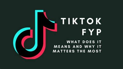 Understanding Fyp In Tiktok What Does Fyp Mean On Tiktok