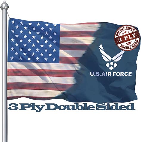 Buy Us Air Force Flag 35 Outdoor Double Sided Usaf Airforce Flags 3x5