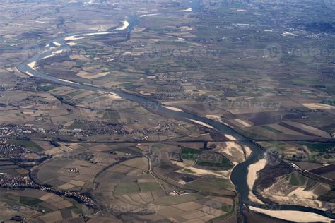 Po River Valley Italy Aerial View Panorama 20249544 Stock Photo At Vecteezy