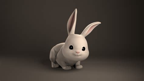 Artstation Rabbit Model