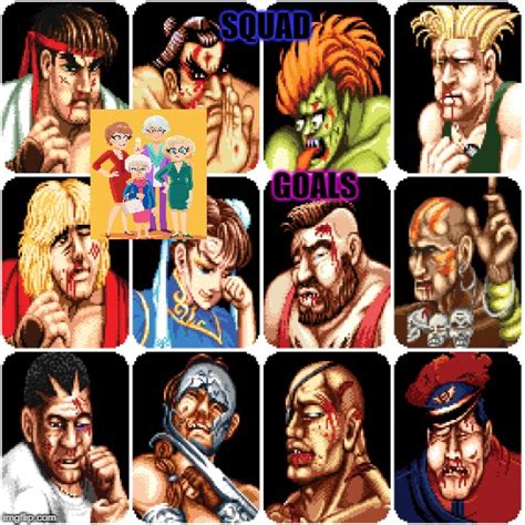 Street Fighter Ii Characters Characters From Street Fighter 2 Memes
