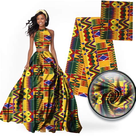 Buy Imitated Silk Fabric African Print Fabric 6yard Per Lot African Fabric