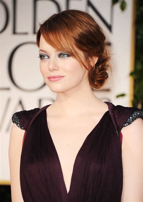 Golden Globes 2012 Re Create Emma Stones Red Carpet Look Perfectly