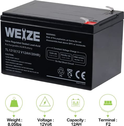 The 15 Best 12 Volt 12 Ah Rechargeable Battery Top Rated 2023