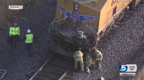 A Fatal Train Crash Involving A Vehicle Occurs In Juab County Youtube