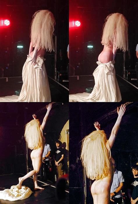 Lady Gaga Strips NAKED On Stage At London GAY Nightclub Pics.