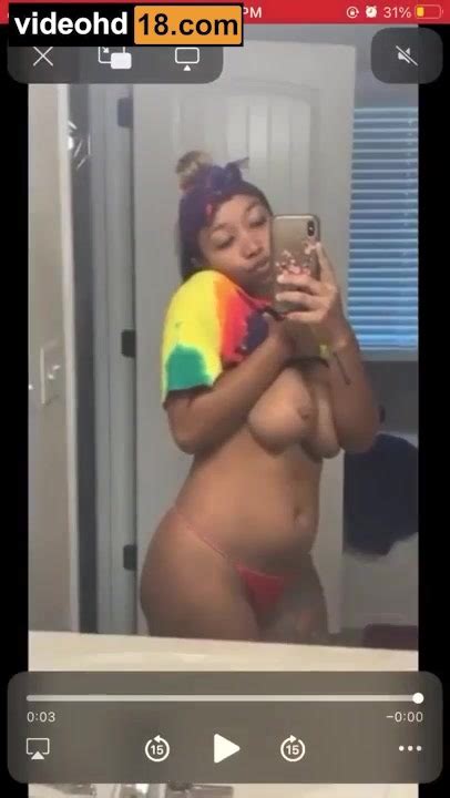 Zonnique Zonnique Pullins Leaked Video Twitter Shower Tits Nipples