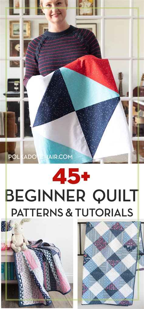 Easy Beginner Quilt Patterns And Free Tutorials Polka Dot Chair