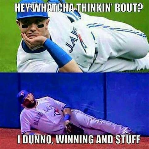 Blue Jays Funny Sports Pictures Funny Baseball Memes Baseball Humor