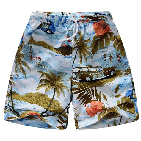 Beach Shorts Board Shorts For Boy Polyester 100 100 Cm To 150 Cm Bsg12