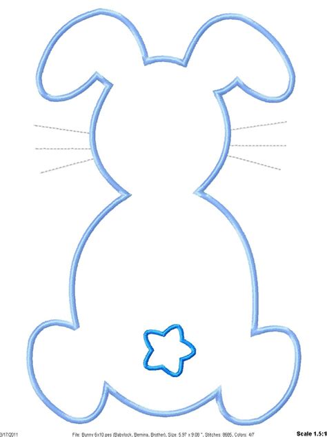 Easter Bunny Templates Clipart Best