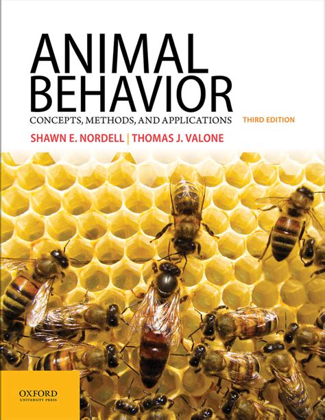 Animal Behavior Concepts Methods And Applications 3e Learning Link
