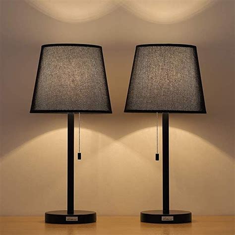 We did not find results for: HAITRAL Black Bedside Table Lamps - Modern Nightstand ...