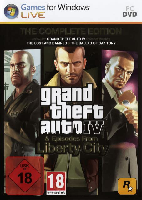 Grand Theft Auto Iv And Episodes From Liberty City The Complete Edition