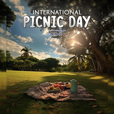 Premium PSD International Picnic Day Celebration