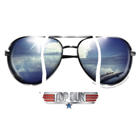 Mens Top Gun Aviator Sunglasses Reflection Logo Pull Over Hoodie