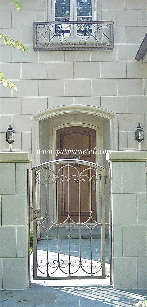 Wrought Iron Walk Gates Houston With Unlimited Design Options