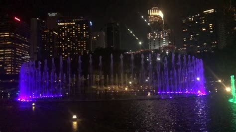 Awesome Dancing Water Fountain At Suria Klcc Tower Malaysia Part 2