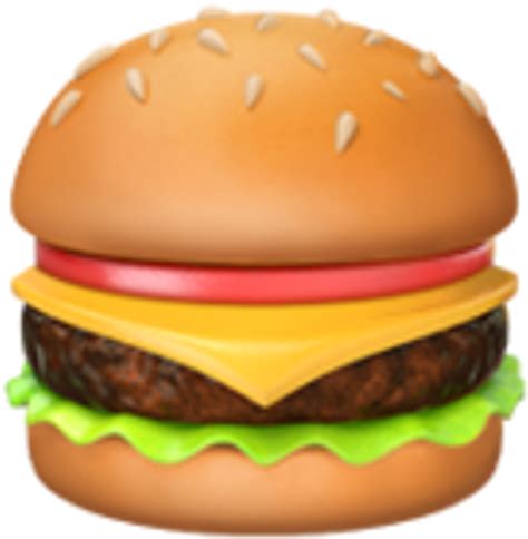 Food Emoji Emojis Burger Png Download Original Size Png Image Pngjoy