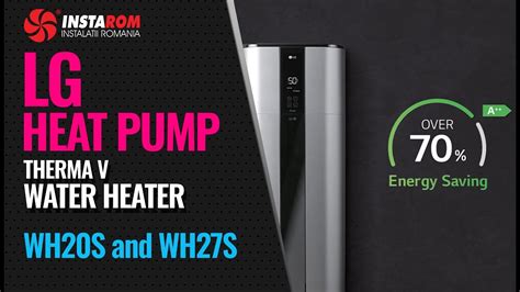 Lg Therma V Heat Pump Water Heater Wh20s And Wh27s Youtube