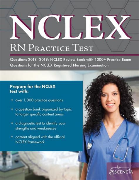Nclex Rn Practice Test Questions 2018 2019 Nclex Review Book With