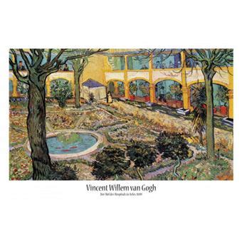Vincent Van Gogh Poster Le Jardin De L H Pital D Arles X Cm Achat Prix Fnac