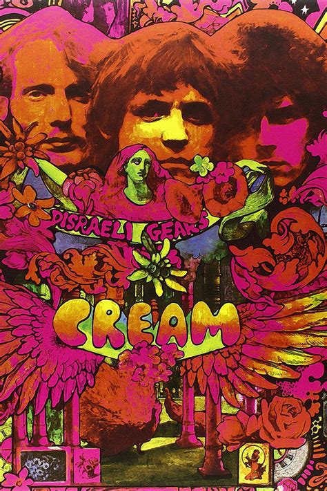 Cream Rock Band Classic Rock Poster My Hot Posters