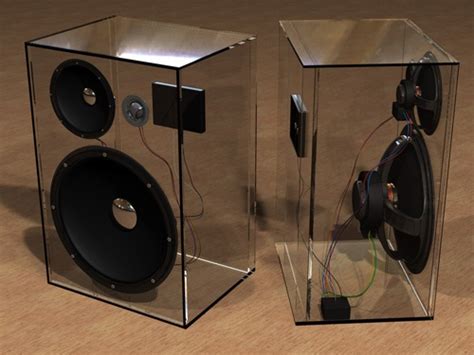 Plexiglass Speaker Box Speakers Pinterest Speakers And Boxes