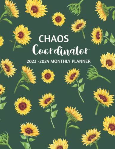 Chaos Coordinator Planner 2023 2024 Chaos Coordinator 2 Year Monthly Calendar Planner 24 Month