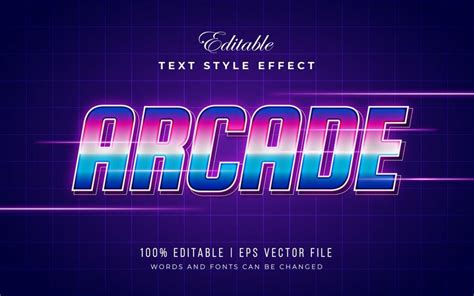 Premium Vector Modern Vintage Retrowave Or Synthwave Editable Text