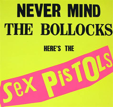 Sex Pistols Never Mind The Bollocks Yellow Cover Green Label 12 Lp