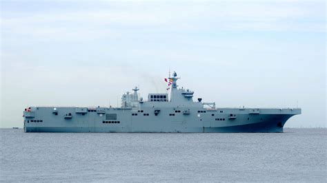 Chinas Big New Amphibious Assault Ship Just Went To Sea For The First Time