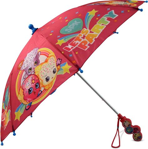Kids Umbrella For Girls Shopkins Childrens Rainwear For
