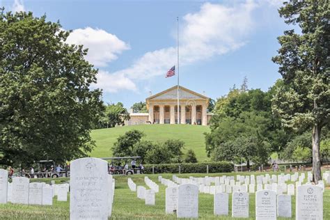 Arlington Usa June 26 2017 Arlington National Cemetery Located In