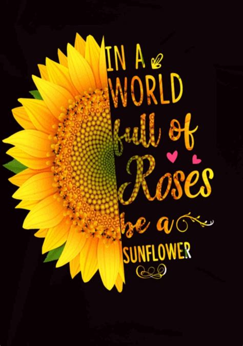 Sunflower Backgrounds With Quotes Sunflower