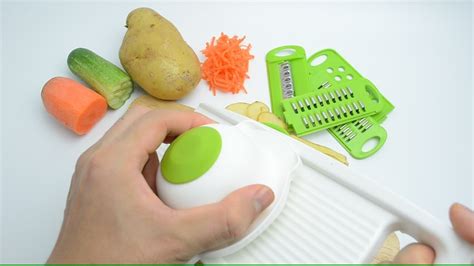 Review Creative 5in1 Vegetable Fruit Slicers Cutter Kitchen Tool Youtube