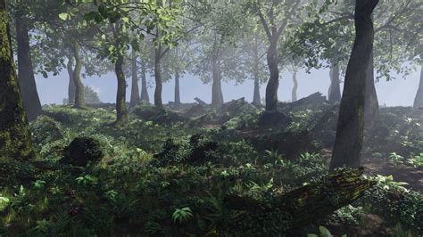 Forest Scene 3d Model By Mohdarbaaz3 On Deviantart