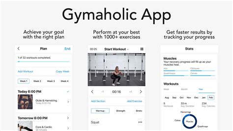 Gymaholic Training App Personalized Workouts And Plans