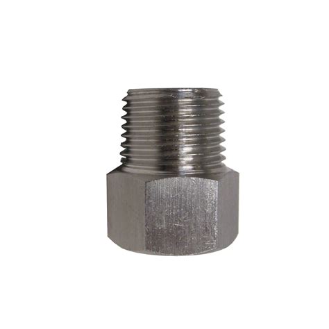 34 Mnpt X 34 Bspp Female Stainless Steel Adapter