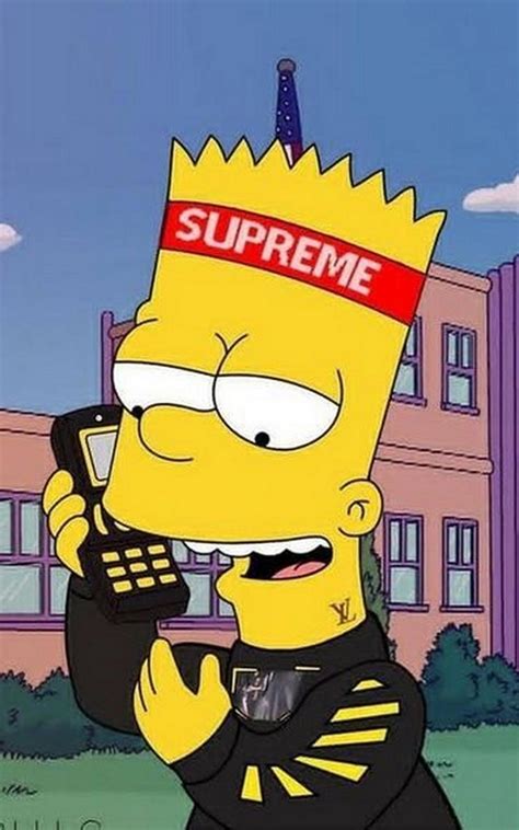 Supreme X Bart Simpson Wallpaper Hd Apk For Android Download